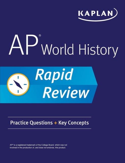 AP World History Rapid Review : Practice Questions ] Key Concepts, Paperback / softback Book