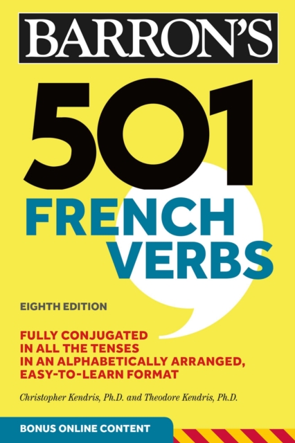 501 French Verbs, Eighth Edition, Paperback / softback Book