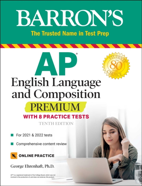 AP English Language and Composition Premium : With 8 Practice Tests, Paperback / softback Book