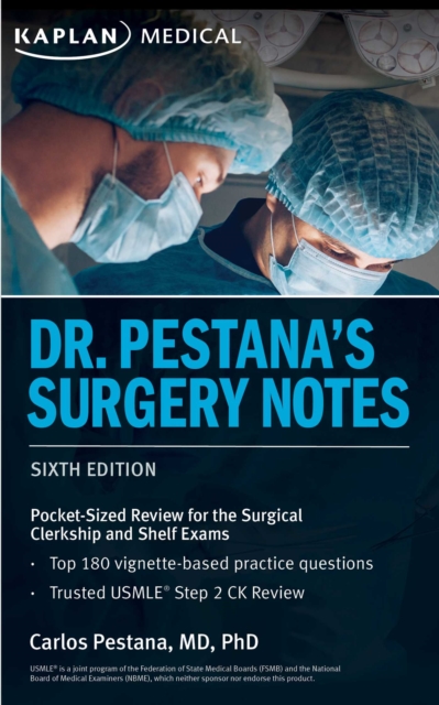 Dr. Pestana's Surgery Notes : Pocket-Sized Review for the Surgical Clerkship and Shelf Exams, EPUB eBook