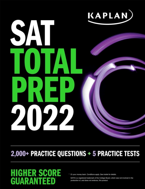 SAT Total Prep 2022 : 2,000+ Practice Questions + 5 Practice Tests, Paperback / softback Book
