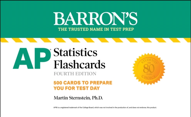 AP Statistics Flashcards, Fourth Edition: Up-to-Date Practice, EPUB eBook