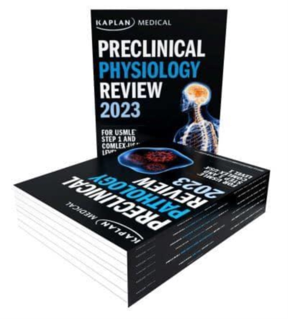 Preclinical Medicine Complete 7-Book Subject Review 2023 : Lecture Notes for USMLE Step 1 and COMLEX-USA Level 1, Paperback / softback Book