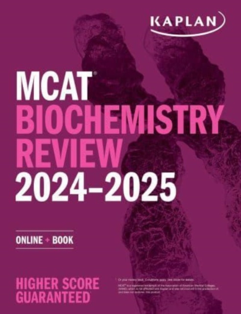 MCAT Biochemistry Review 2024-2025 : Online + Book, Paperback / softback Book