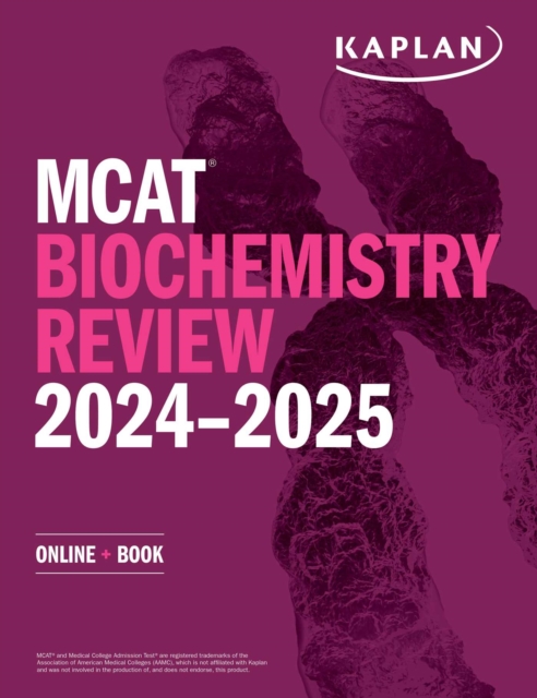 MCAT Biochemistry Review 2024-2025 : Online + Book, EPUB eBook