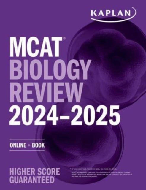 MCAT Biology Review 2024-2025 : Online + Book, Paperback / softback Book