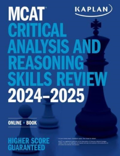 MCAT Critical Analysis and Reasoning Skills Review 2024-2025 : Online + Book, Paperback / softback Book