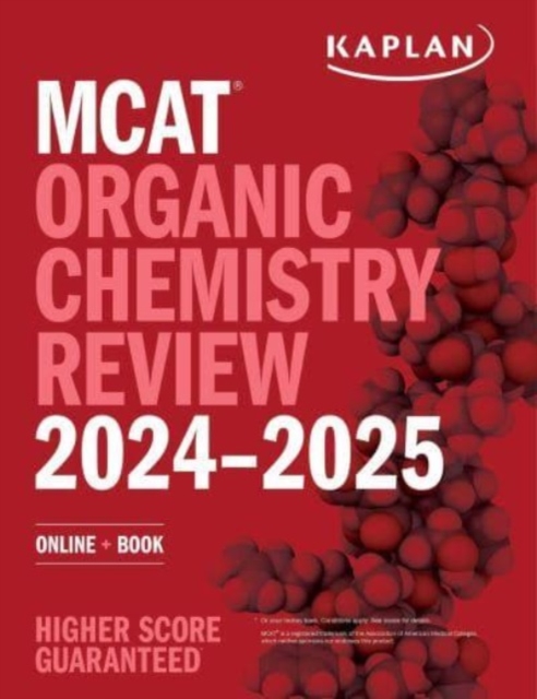 MCAT Organic Chemistry Review 2024-2025 : Online + Book, Paperback / softback Book
