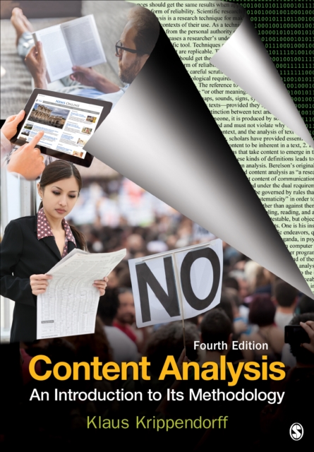 Content Analysis : An Introduction to Its Methodology, Paperback / softback Book