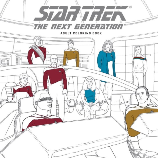 Star Trek: The Next Generation Coloring Book, Paperback / softback Book