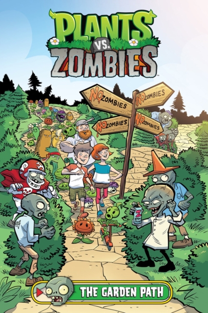 Plants Vs. Zombies Volume 16: The Garden Path, Hardback Book