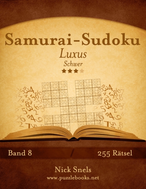 Samurai-Sudoku Luxus - Schwer - Band 8 - 255 Ratsel, Paperback / softback Book