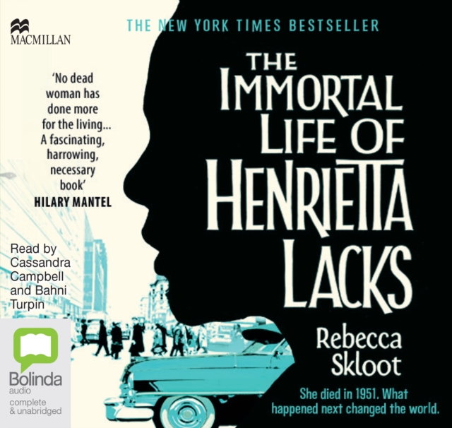 The Immortal Life of Henrietta Lacks, CD-Audio Book