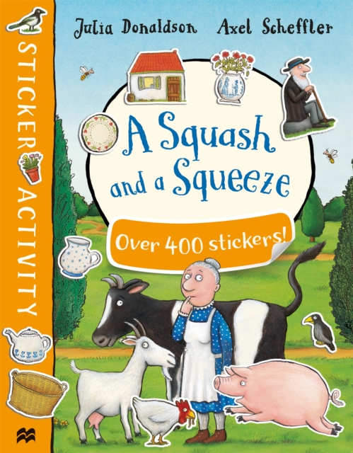 A Squash and a Squeeze Sticker Book, Paperback / softback Book