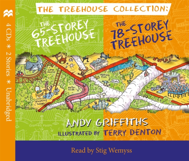 The 65-Storey & 78-Storey Treehouse CD Set, Mixed media product Book