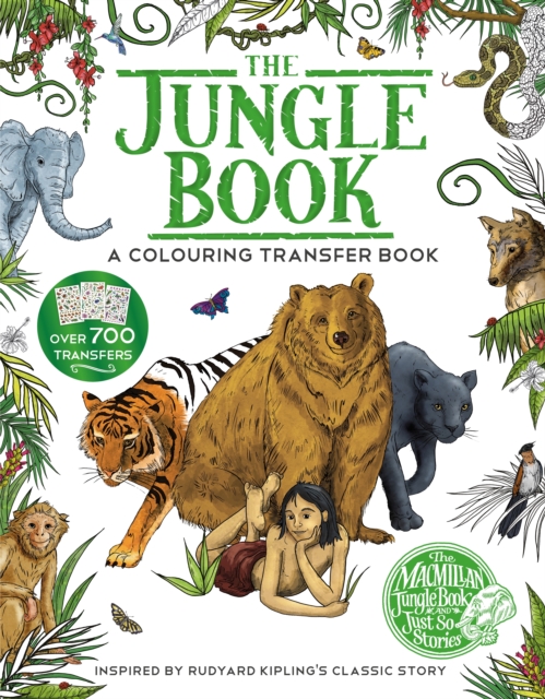 The Jungle Book: A Colouring Transfer Book, Paperback / softback Book