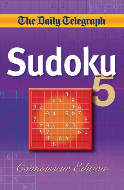 Daily Telegraph Sudoku 5 'Connoisseur Edition', Paperback / softback Book