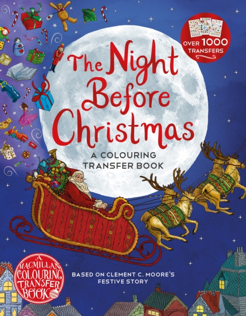The Night Before Christmas: A Colouring Transfer Book, Paperback / softback Book