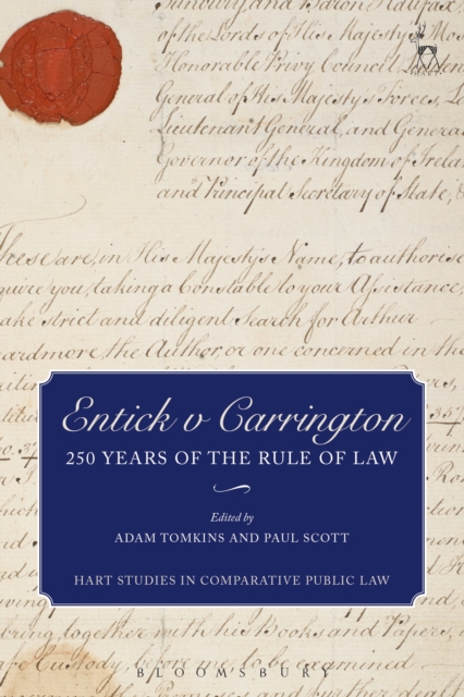 Entick v Carrington : 250 Years of the Rule of Law, PDF eBook