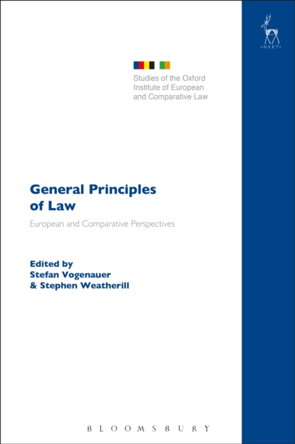 General Principles of Law : European and Comparative Perspectives, EPUB eBook
