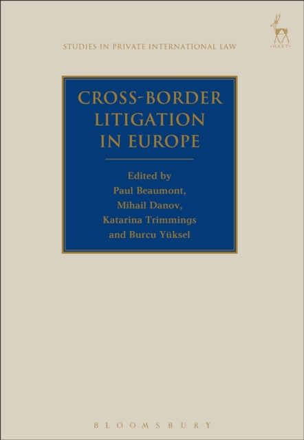 Cross-Border Litigation in Europe, Paperback / softback Book