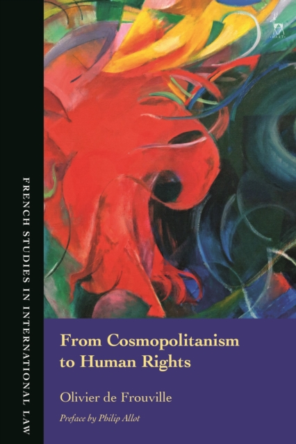 From Cosmopolitanism to Human Rights, Hardback Book
