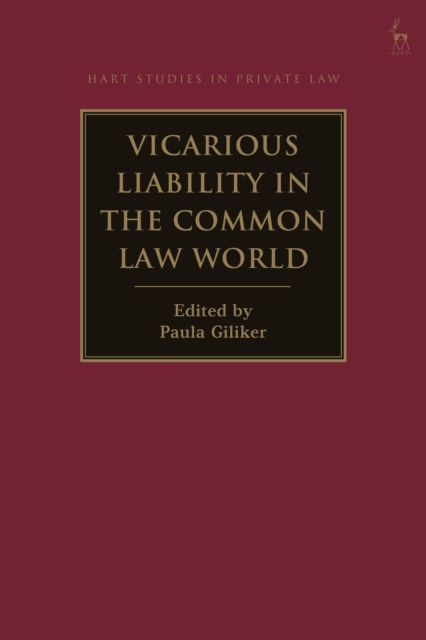 Vicarious Liability in the Common Law World, Hardback Book