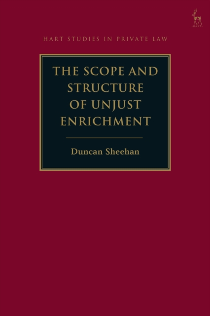 The Scope and Structure of Unjust Enrichment, EPUB eBook