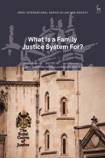 What Is a Family Justice System For?, Hardback Book