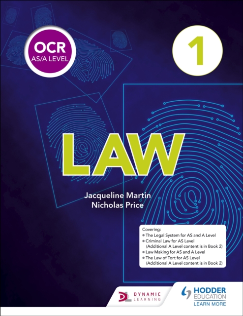 OCR AS/A Level Law Book 1, EPUB eBook