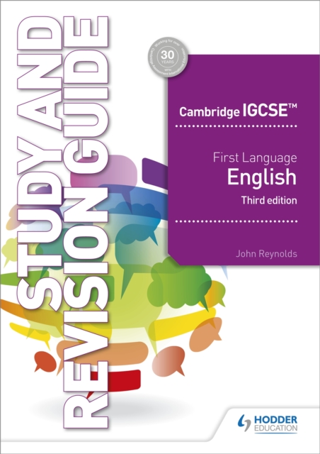 Cambridge IGCSE First Language English Study and Revision Guide 3rd edition, Paperback / softback Book