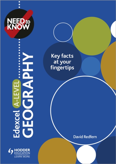 Need to Know: Edexcel A-level Geography, Paperback / softback Book
