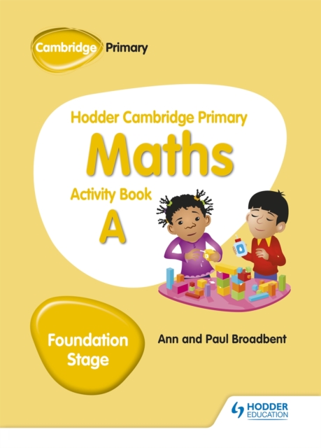 Hodder Cambridge Primary Maths Activity Book A Foundation Stage, Paperback / softback Book