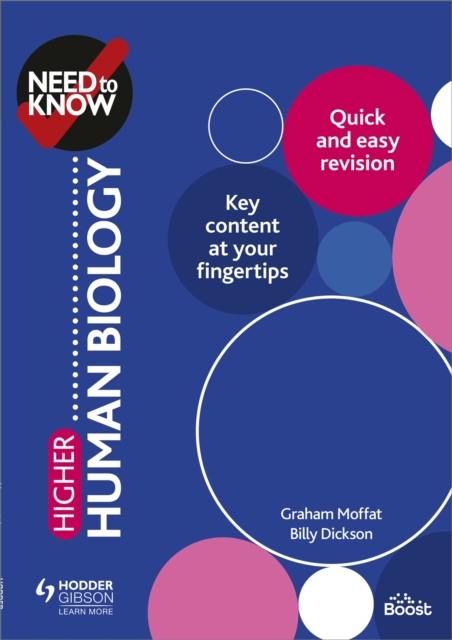 Need to Know: Higher Human Biology, Paperback / softback Book