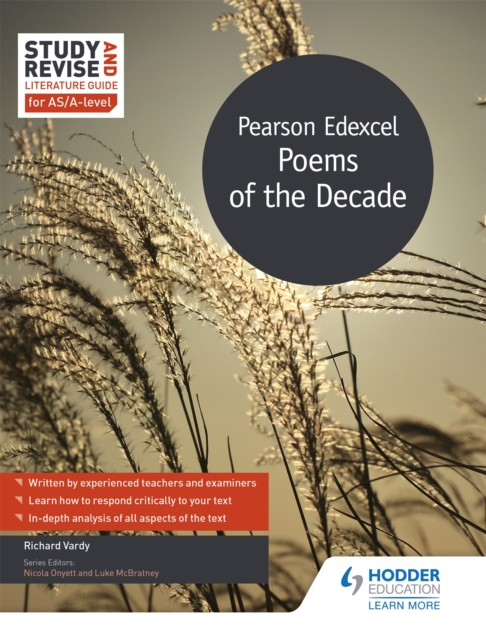 Study and Revise Literature Guide for AS/A-level: Pearson Edexcel Poems of the Decade, Paperback / softback Book