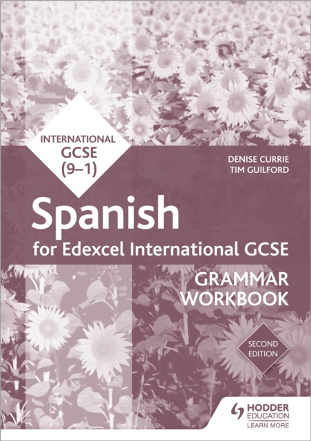Edexcel International GCSE Spanish Grammar Workbook Second Edition, Paperback / softback Book