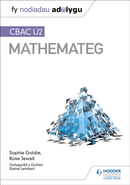 Fy Nodiadau Adolygu: CBAC U2 Mathemateg (My Revision Notes: WJEC A2 Mathematics Welsh-language edition), Paperback / softback Book