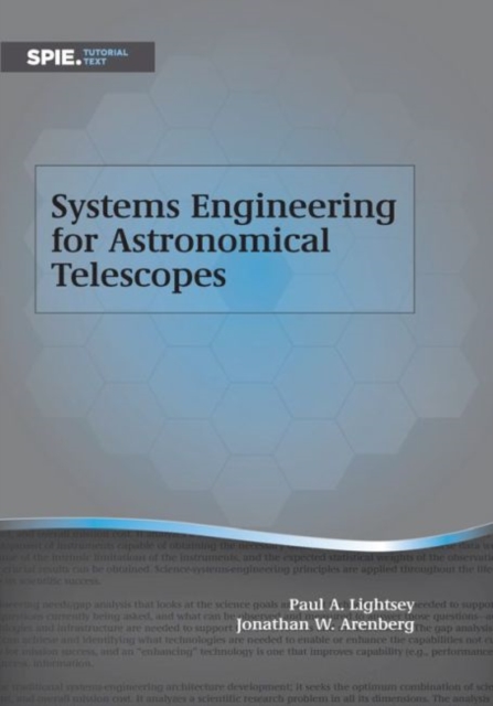 Systems Engineering for Astronomical Telescopes, Paperback / softback Book