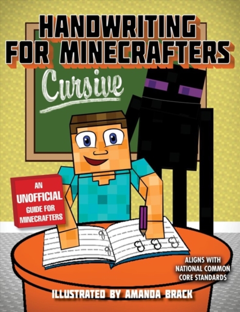 Handwriting for Minecrafters: Cursive, Hardback Book
