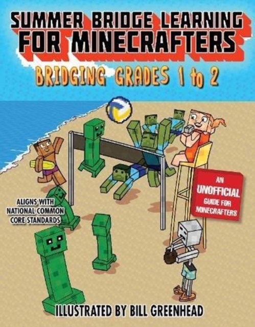 Summer Crash Course Learning for Minecrafters: From Grades 1 to 2, Hardback Book