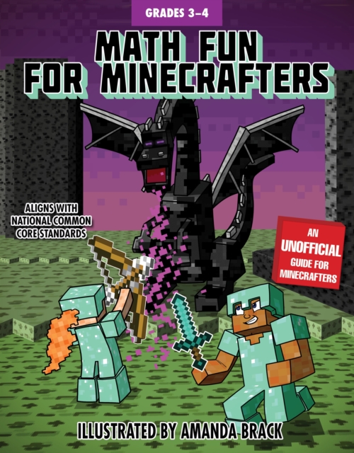 Math Fun for Minecrafters: Grades 3-4, Paperback / softback Book