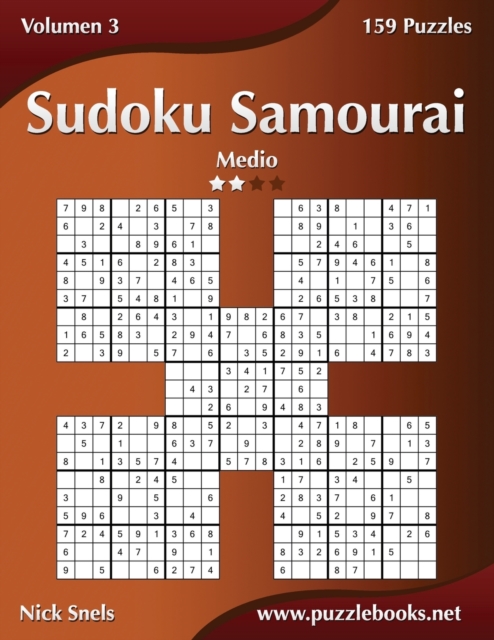 Sudoku Samurai - Medio - Volumen 3 - 159 Puzzles, Paperback / softback Book