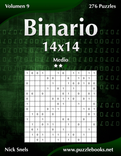 Binario 14x14 - Medio - Volumen 9 - 276 Puzzles, Paperback / softback Book