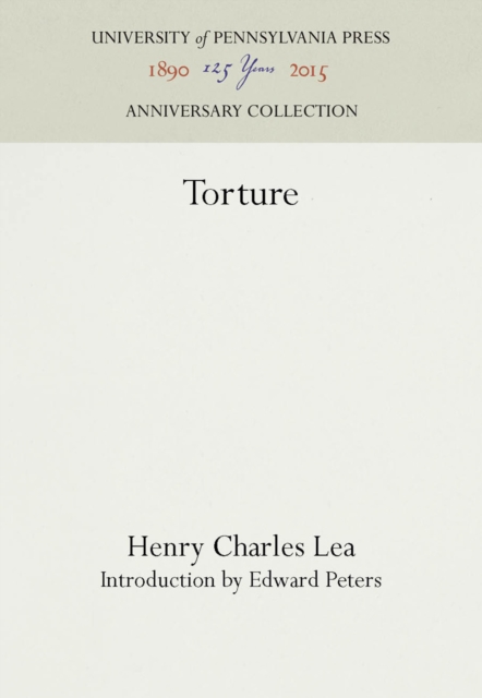 Torture, Hardback Book