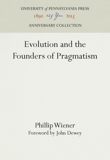 Evolution and the Founders of Pragmatism, PDF eBook