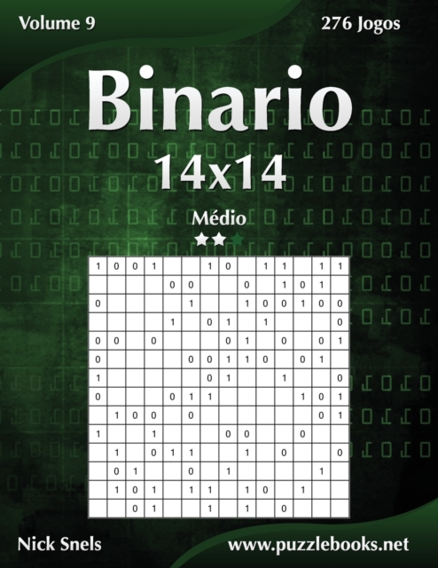 Binario 14x14 - Medio - Volume 9 - 276 Jogos, Paperback / softback Book