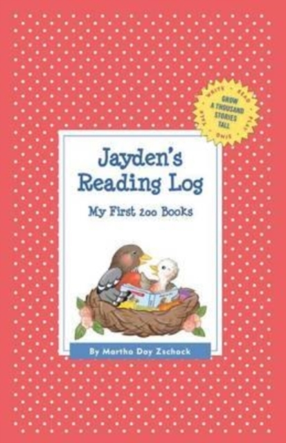 Jayden's Reading Log : My First 200 Books (GATST), Hardback Book