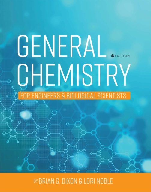 General Chemistry for Engineers and Biological Scientists, Paperback / softback Book