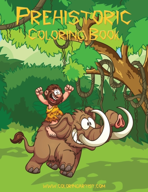Prehistoric Coloring Book 1, Paperback / softback Book