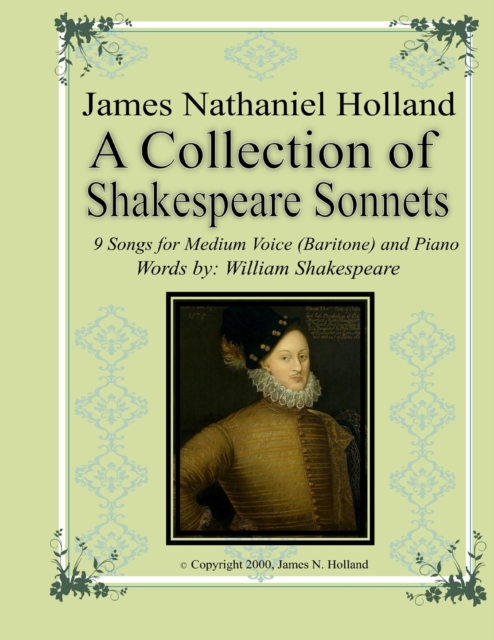 A Collection of Shakespeare Sonnets : Art Songs, Paperback / softback Book
